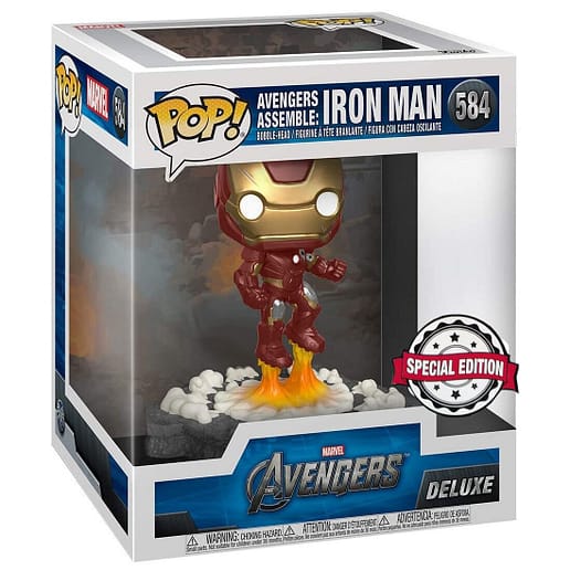 POP figure Deluxe Avengers Iron Man Assemble Exclusive