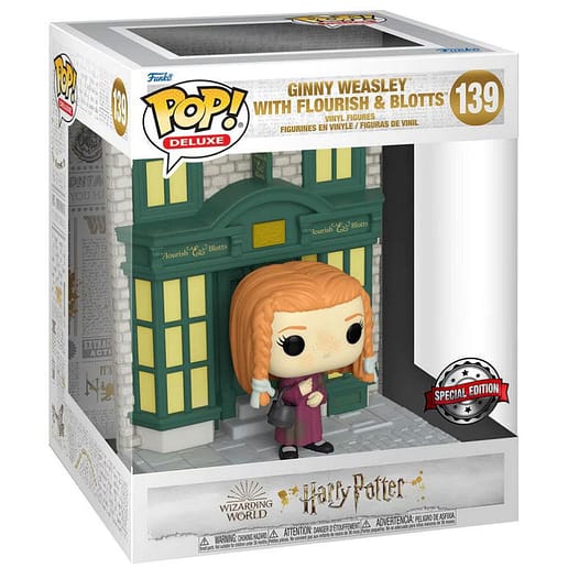 POP figure Deluxe Harry Potter Diagon Alley Ginny Weasley Flourish & Blotts Exclusive