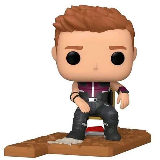 POP figure Deluxe Marvel Avengers Hawkeye Victory Shawarma Exclusive