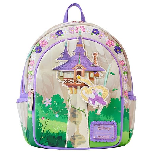 Loungefly Disney Tangled Rapunzel Swinging from the Tower backpack 28cm