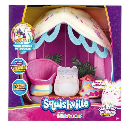 Squishmallows Camping gosedjur 5cm