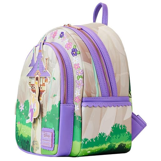 Loungefly Disney Tangled Rapunzel Swinging from the Tower backpack 28cm