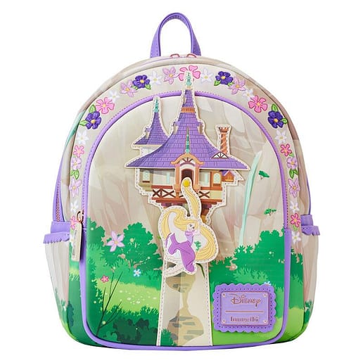 Loungefly Disney Tangled Rapunzel Swinging from the Tower backpack 28cm