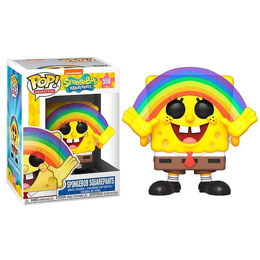 POP figure figur Spongebob Rainbow