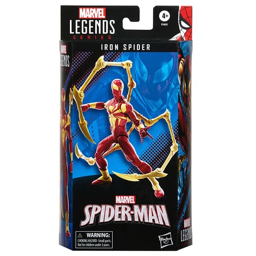 Marvel Legends Spiderman Iron Spider figur 15cm