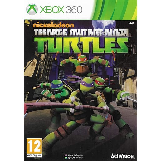Teenage Mutant Ninja Turtles Xbox 360 Nordic (Begagnad)