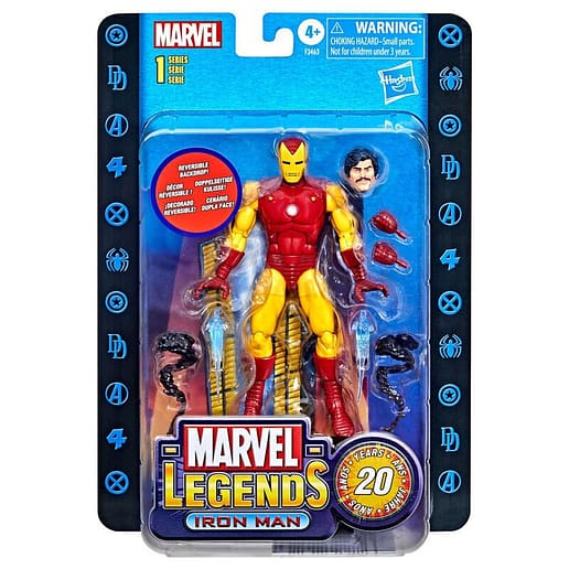 Marvel Legends 20th Anniversary Iron Man figur 15cm