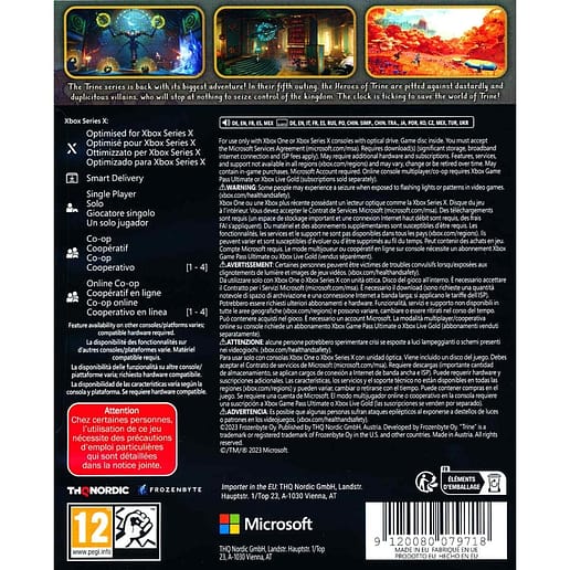 Trine 5 A Clockwork Conspiracy Xbox Series X Xbox One