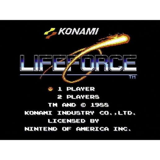 Life Force Salamander Nintendo NES SCN (Begagnad)
