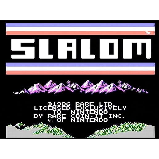 Slalom Nintendo NES (Begagnad)
