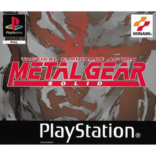 Metal Gear Solid Playstation 1 PS1 (Begagnad)