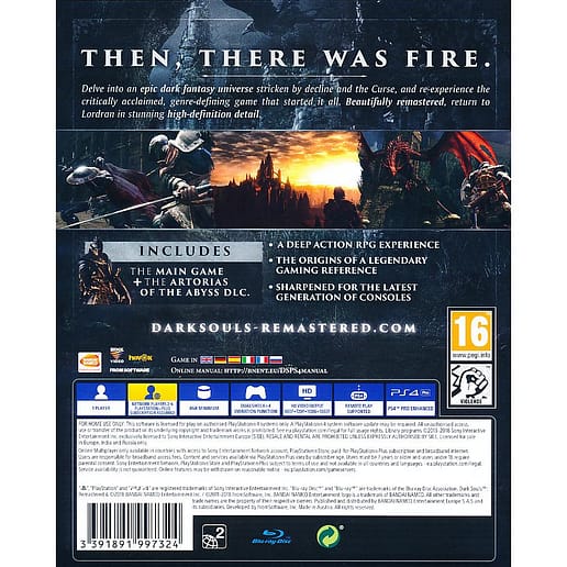 Dark Souls Remastered Playstation 4
