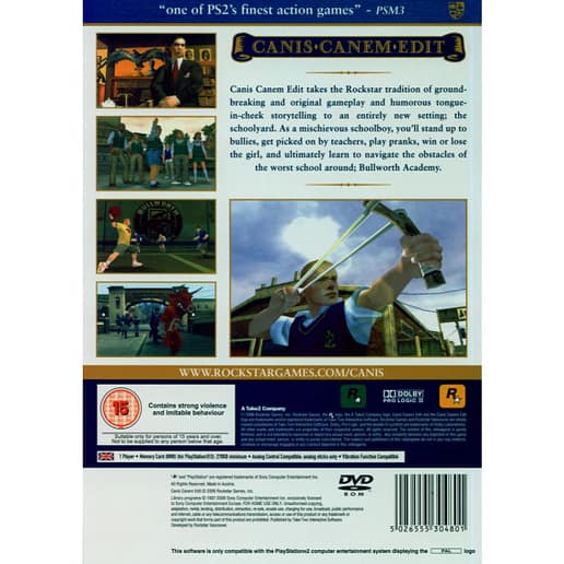 Canis Canem Edit Playstation 2 PS2 (Begagnad)