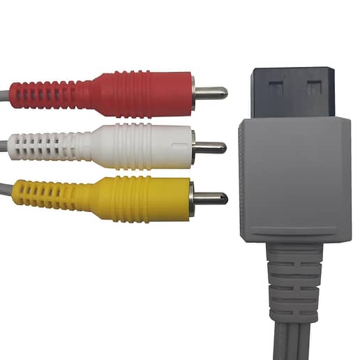 AV RCA bildkabel Nintendo Wii