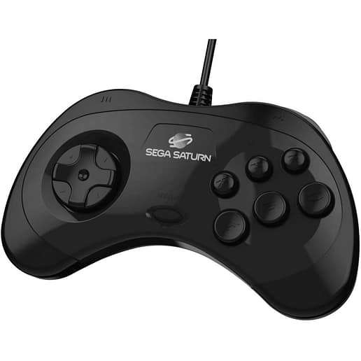 Retro-Bit SEGA Saturn USB Black