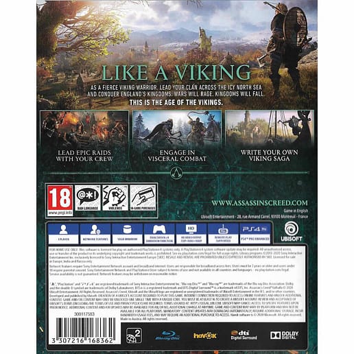 Assassins Creed Valhalla Playstation 4