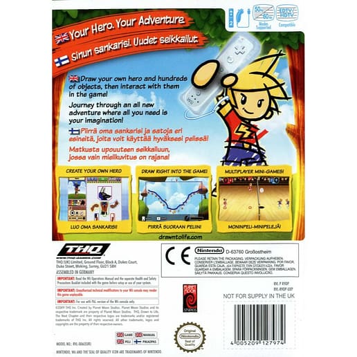 Drawn to Life The Next Chapter Nintendo Wii (Begagnad)