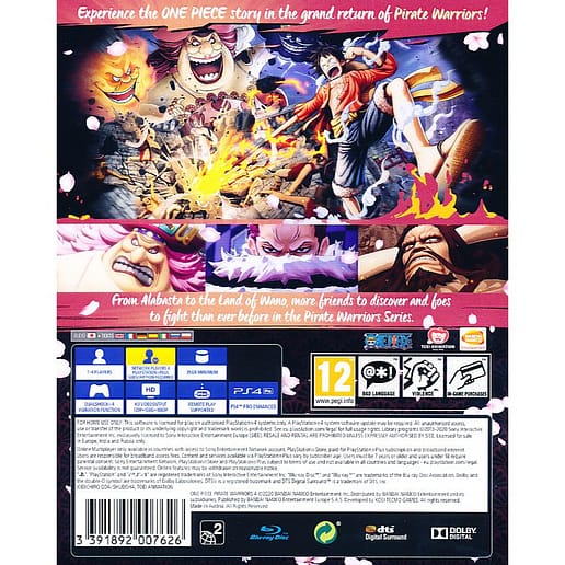 One Piece Pirate Warriors 4 Playstation 4