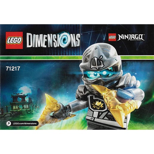 Manual till Zane Fun Pack 71217 Lego Dimensions