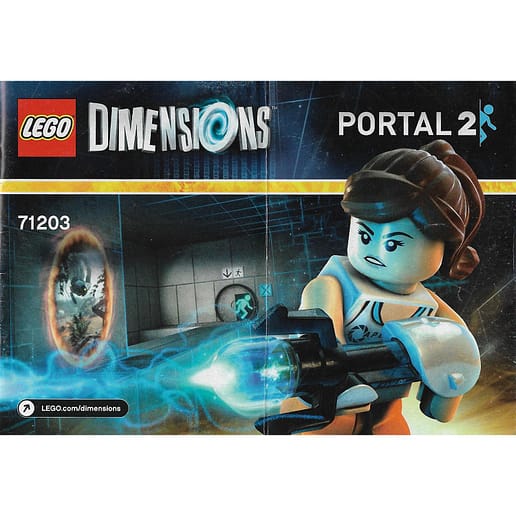 Manual till Portal 2 Level Pack 71203 Lego Dimensions
