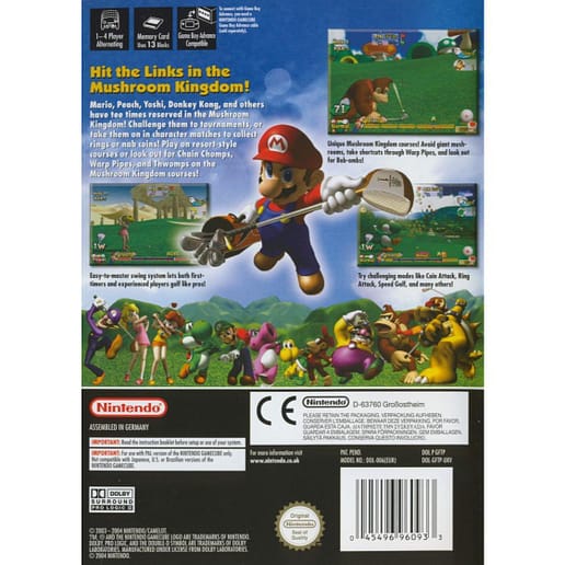 Mario Golf Toadstool Tour Nintendo Gamecube (Begagnad)
