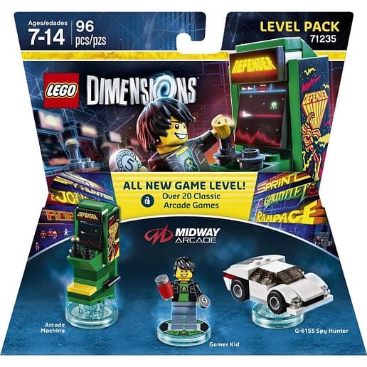 Midway Arcade Level Pack 71235 Lego Dimensions