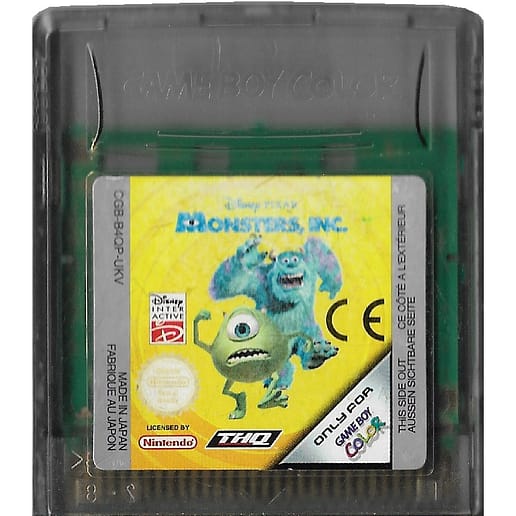 Monsters Inc. Gameboy Color (Begagnad)