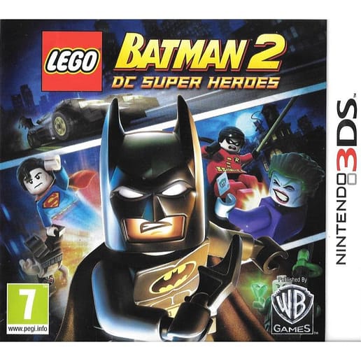 Lego Batman 2 DC Super Heroes Nintendo 3DS Nordic (Begagnad)