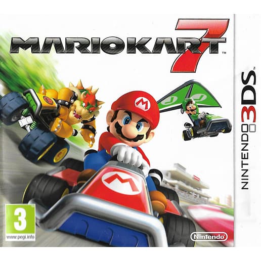 Mario Kart 7 Nintendo 3DS Nordic (Begagnad)