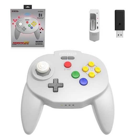 Retro-Bit Tribute 64 2.4G Grey