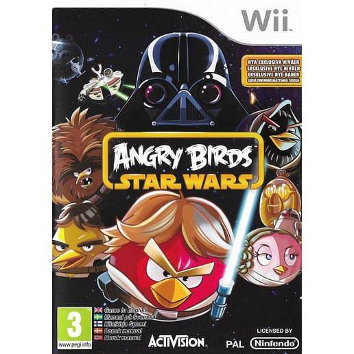 Angry Birds Star Wars Nintendo Wii Nordic (Begagnad)