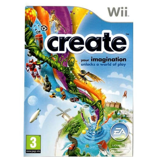 Create Nintendo Wii (Begagnad)