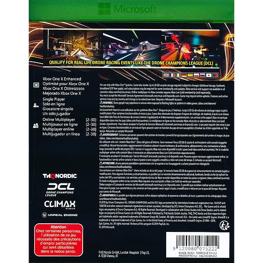 DCL The Game Drone Championship League Xbox One