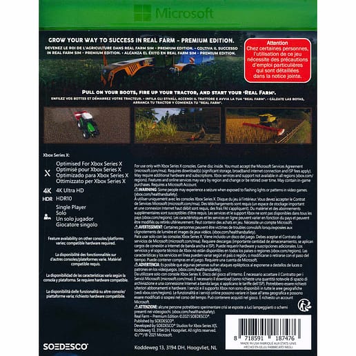 Real Farm Premium Editon Xbox Series X