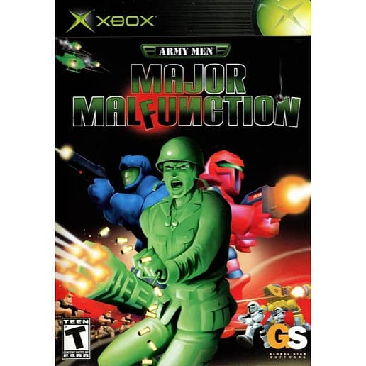 Army Men Major Malfunction Xbox ESRB (Begagnad)