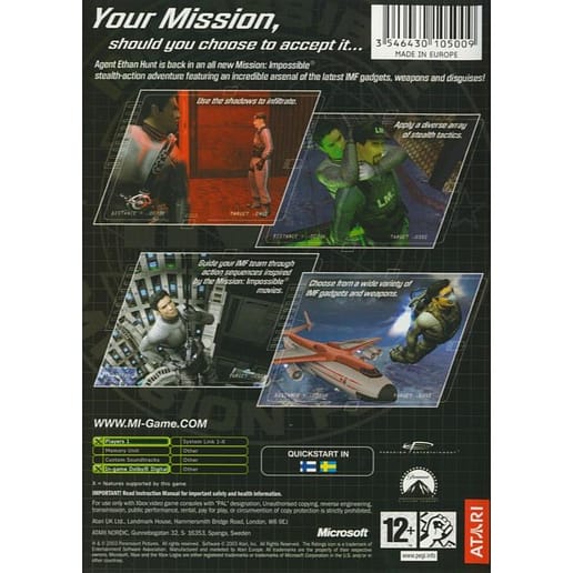 Mission Impossible Operation Surma Xbox (Begagnad)