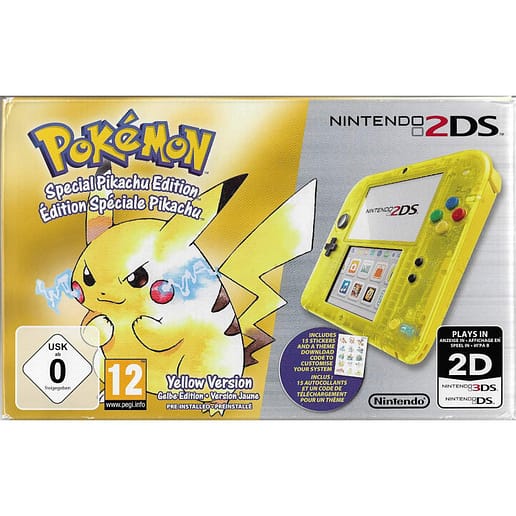 Basenhet Pokemon Yellow Version Nintendo 2DS