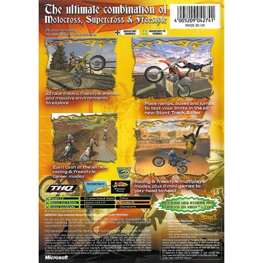 MX Superfly Featuring Ricky Carmichael Xbox (Begagnad)