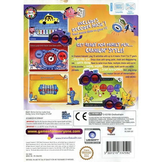 Cranium Kabookii Nintendo Wii (Begagnad)
