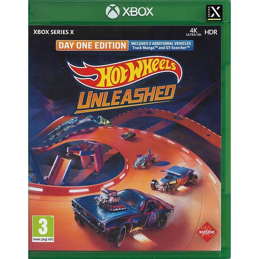 Hot Wheels Unleashed Day One Edition Xbox Series X XSX (Begagnad)
