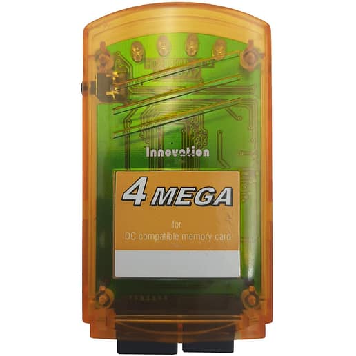 Minneskort Sega Dreamcast
