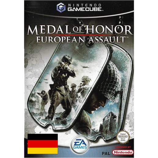 Medal of Honor European Assault Nintendo Gamecube (Tysk)