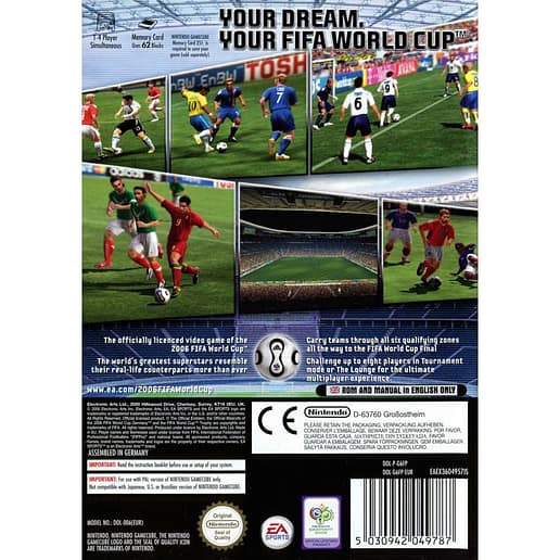 FIFA World Cup Germany 2006 Nintendo Gamecube (Begagnad)