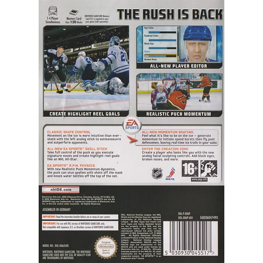 NHL 06 Nintendo Gamecube (Begagnad)
