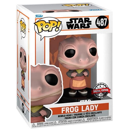 POP figur Star Wars The Mandalorian Frog Lady Exclusive