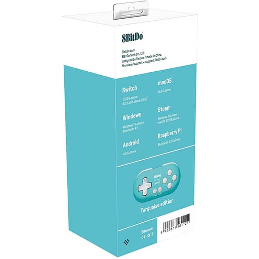 8BitDo Zero 2 Turquoise