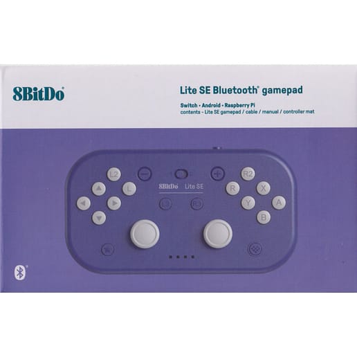 8BitDo Lite SE Bluetooth Gamepad Purple