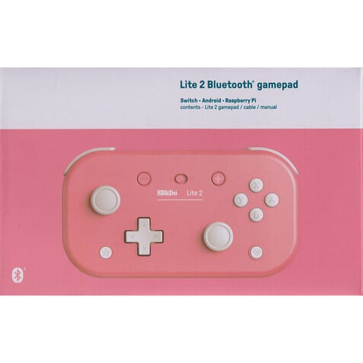 8BitDo Lite 2 Bluetooth Gamepad Pink