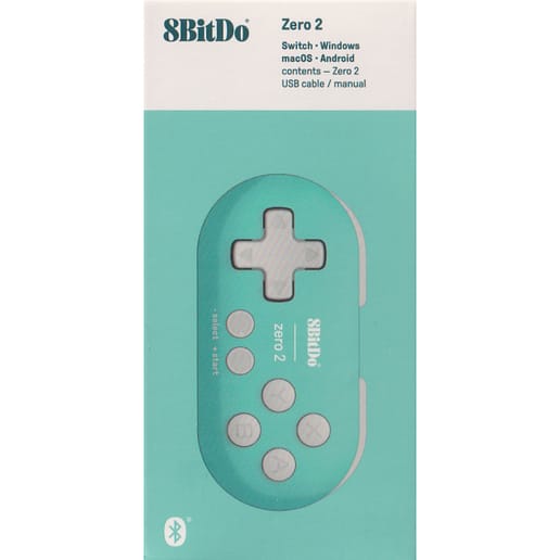 8BitDo Zero 2 Turquoise