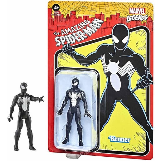 Marvel Legends Spiderman Simbionte figur 9cm